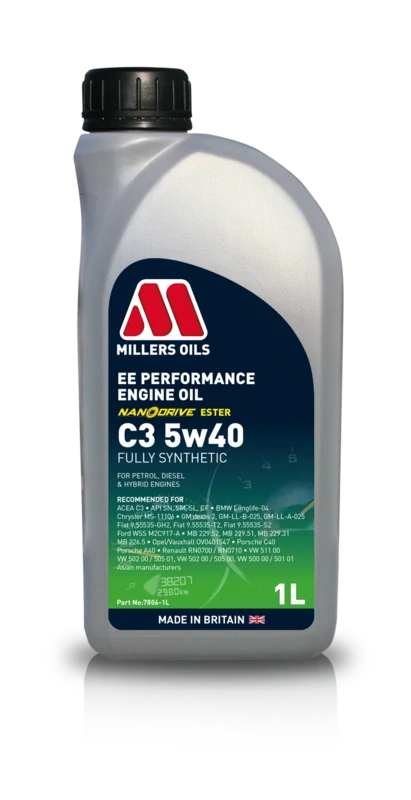 MILLERS OILS EE PERFORMANCE C3 5w40 1 L (78061)