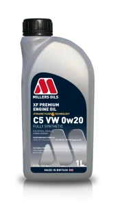 MILLERS OILS XF Premium C5 VW 0w20 1 L (80491)
